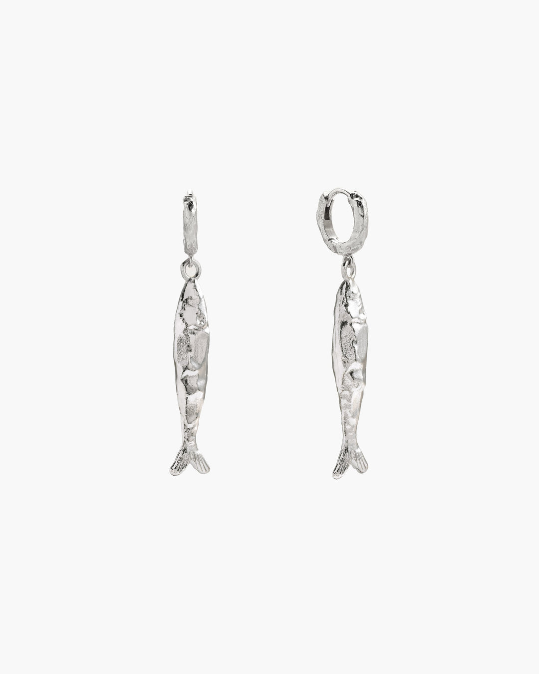 Gold Anchovy Earrings