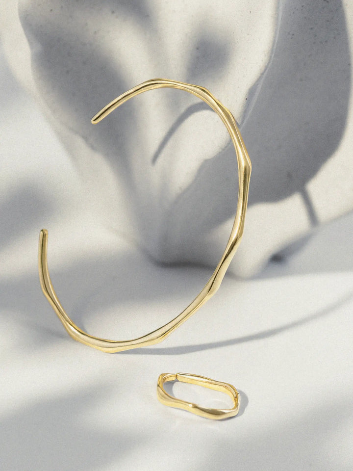 VEER SET IN GOLD VERMEIL