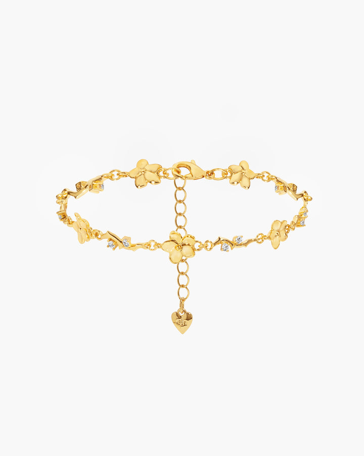 Ivy Floral Bracelet