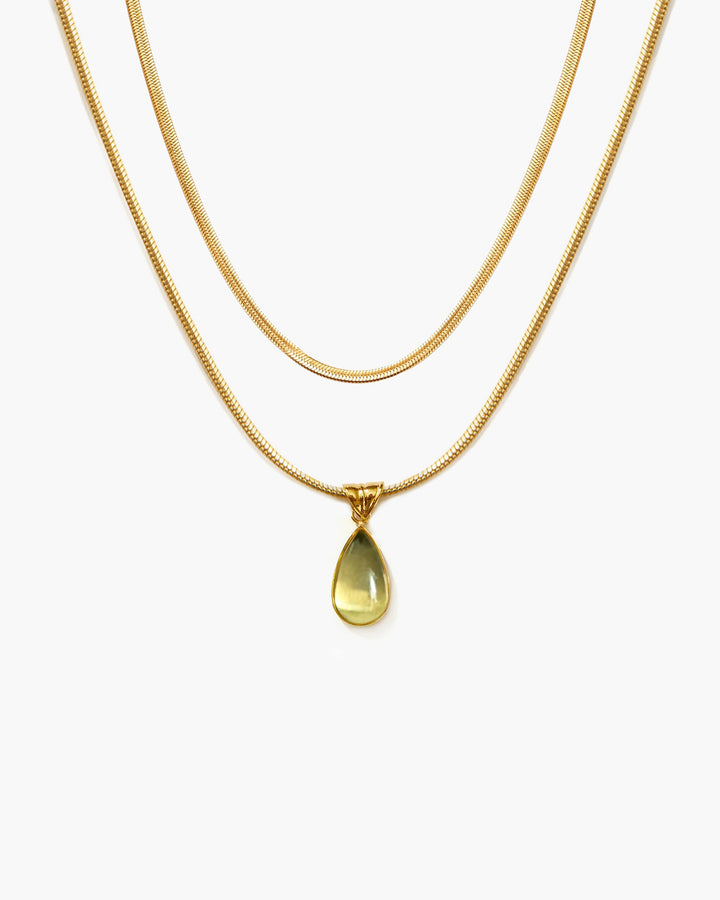 Waterdrop Necklace Set