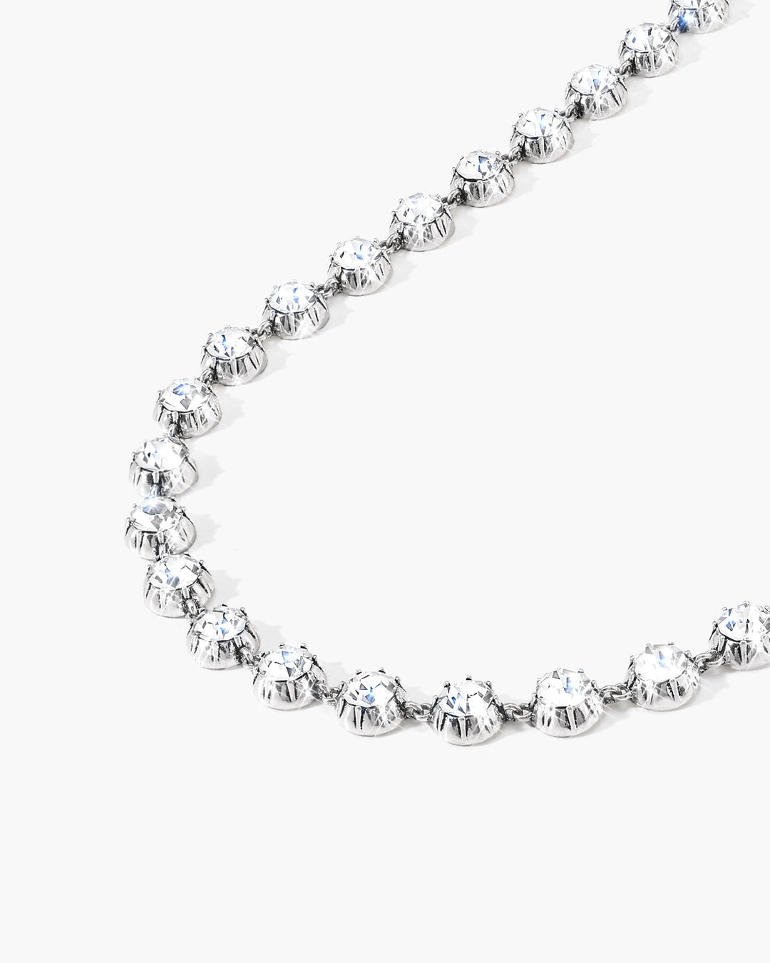 Rose Cut Riviere Necklace