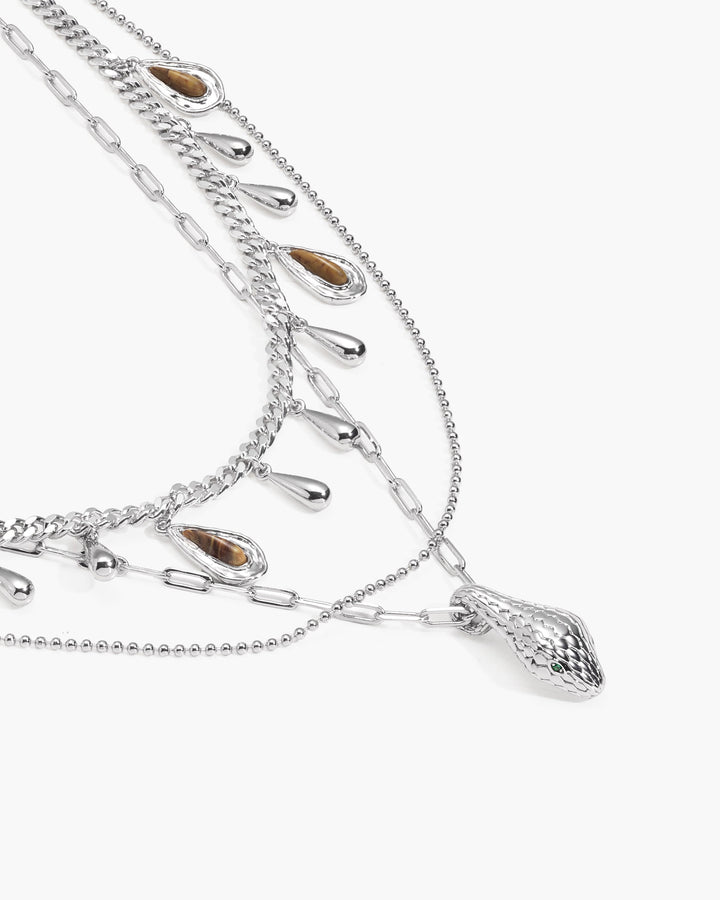 Second Skin Detachable Layered Necklace