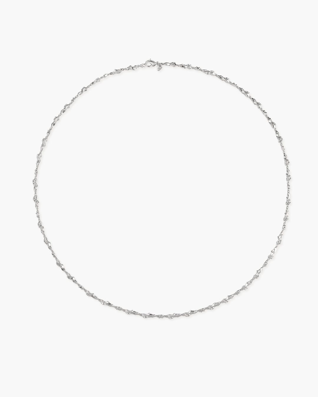 Silver Clusters Necklace