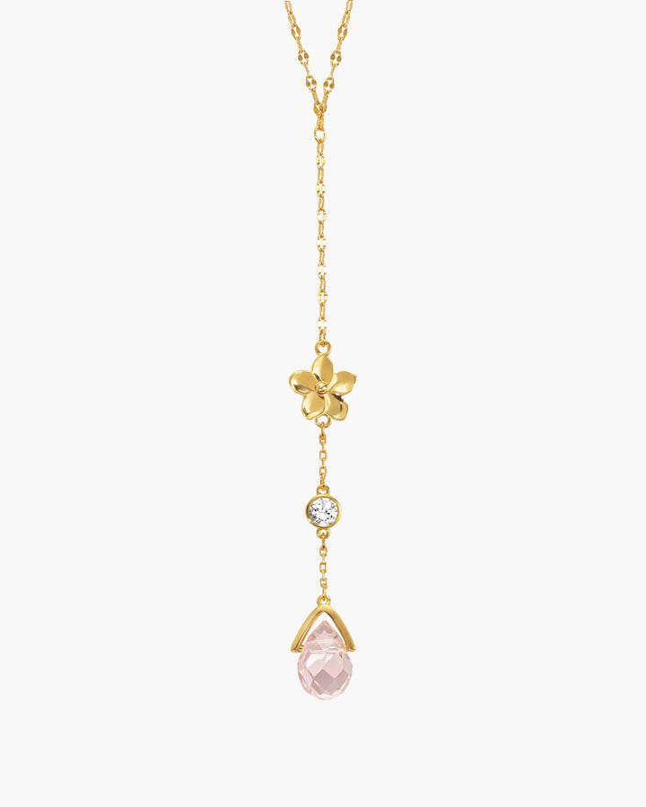Petal Lariat Necklace