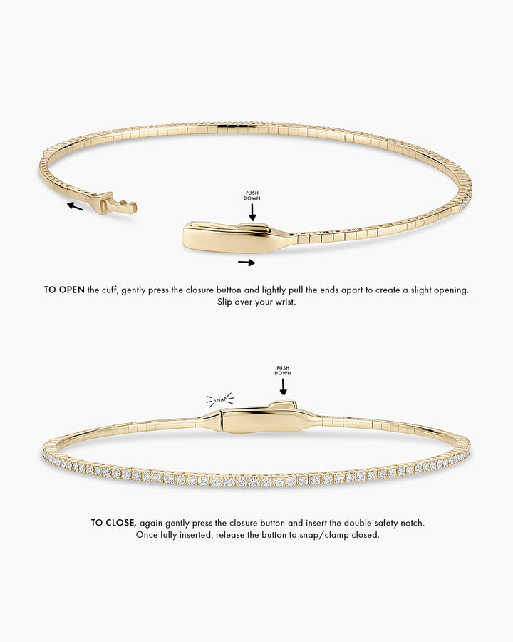 Diamond Melbourne Cuff