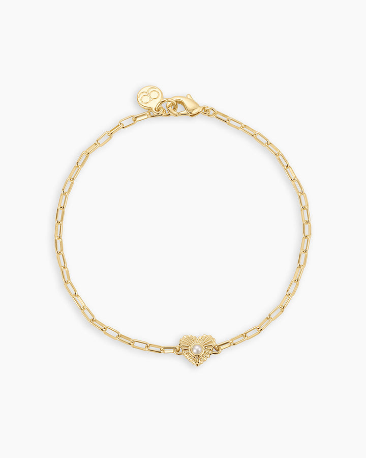 Birthstone Heart Bracelet