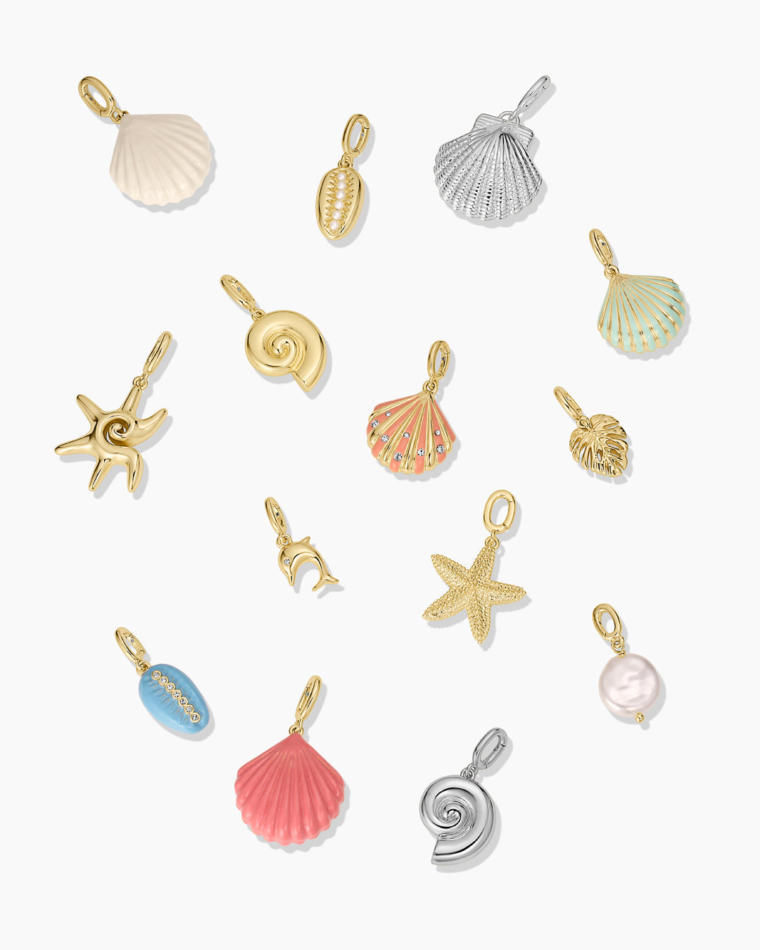 Coin Pearl Parker Charm
