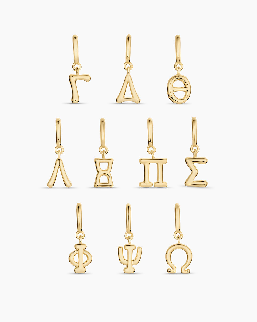 Ryder Greek Alphabet Charm