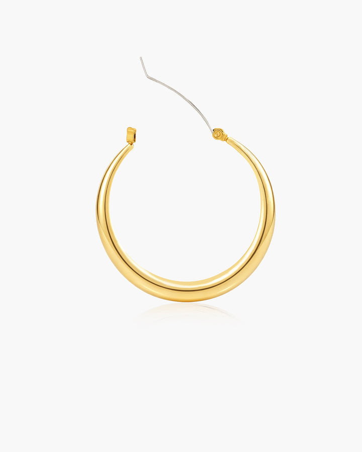 Sloane Hoop Earrings in Gold