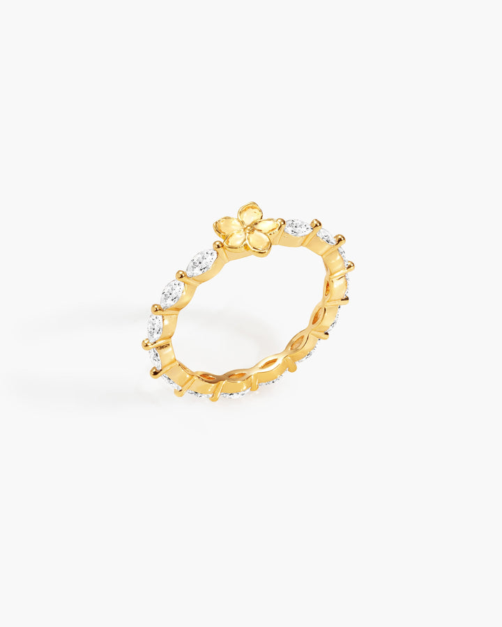 Elise Flora Marquise Ring