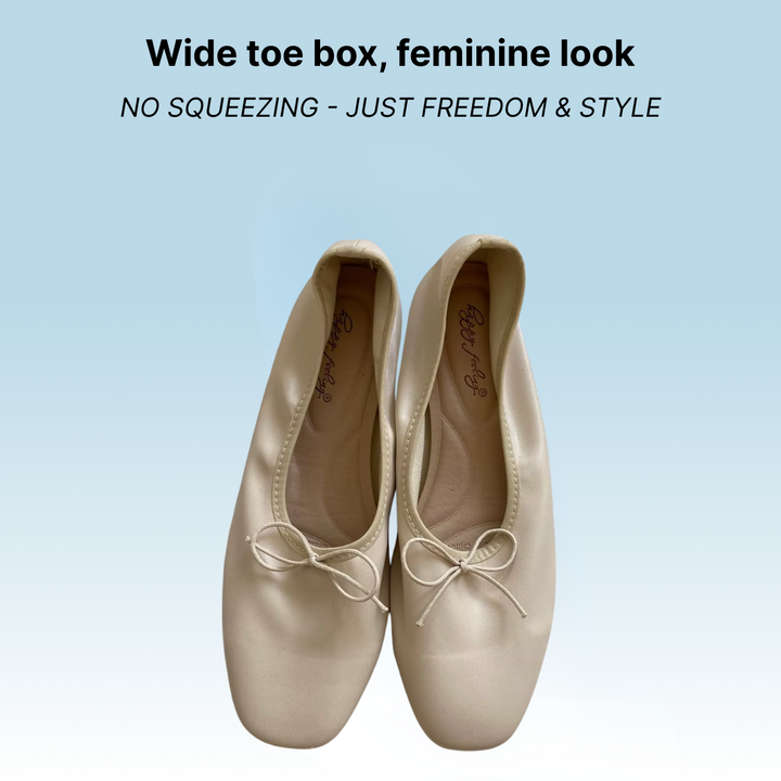 Bronoir Nora Light - Elegant & Supportive Ballerinas for Daily Comfort