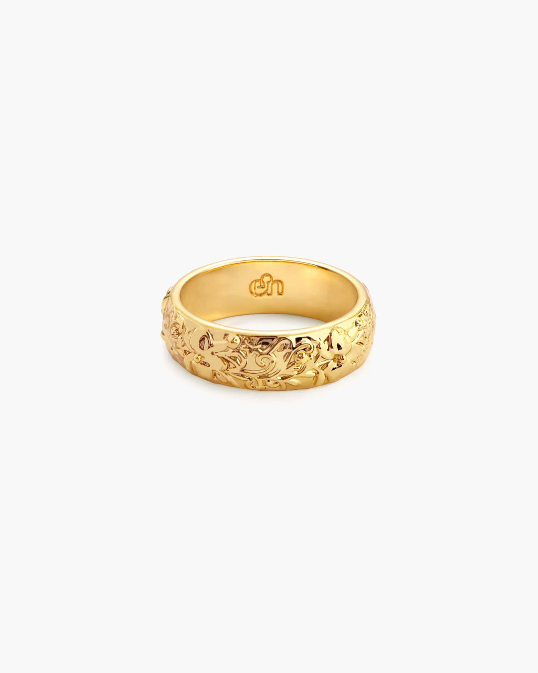 Serenade of Orchid Ring in Silver