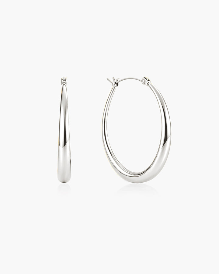 Sloane Hoop Earrings in Gold
