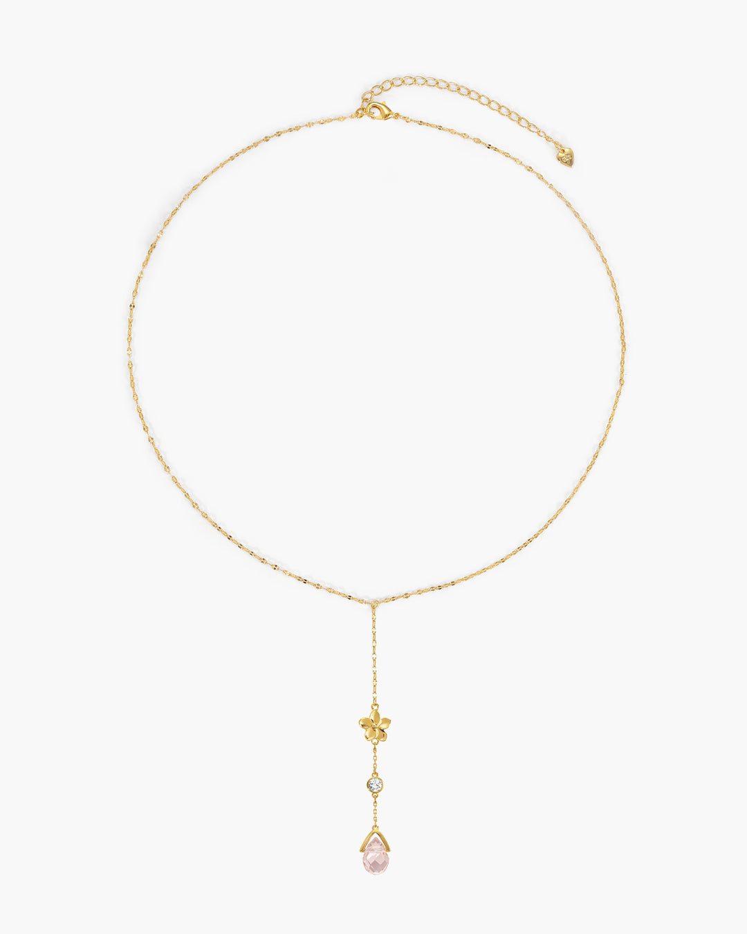 Petal Lariat Necklace