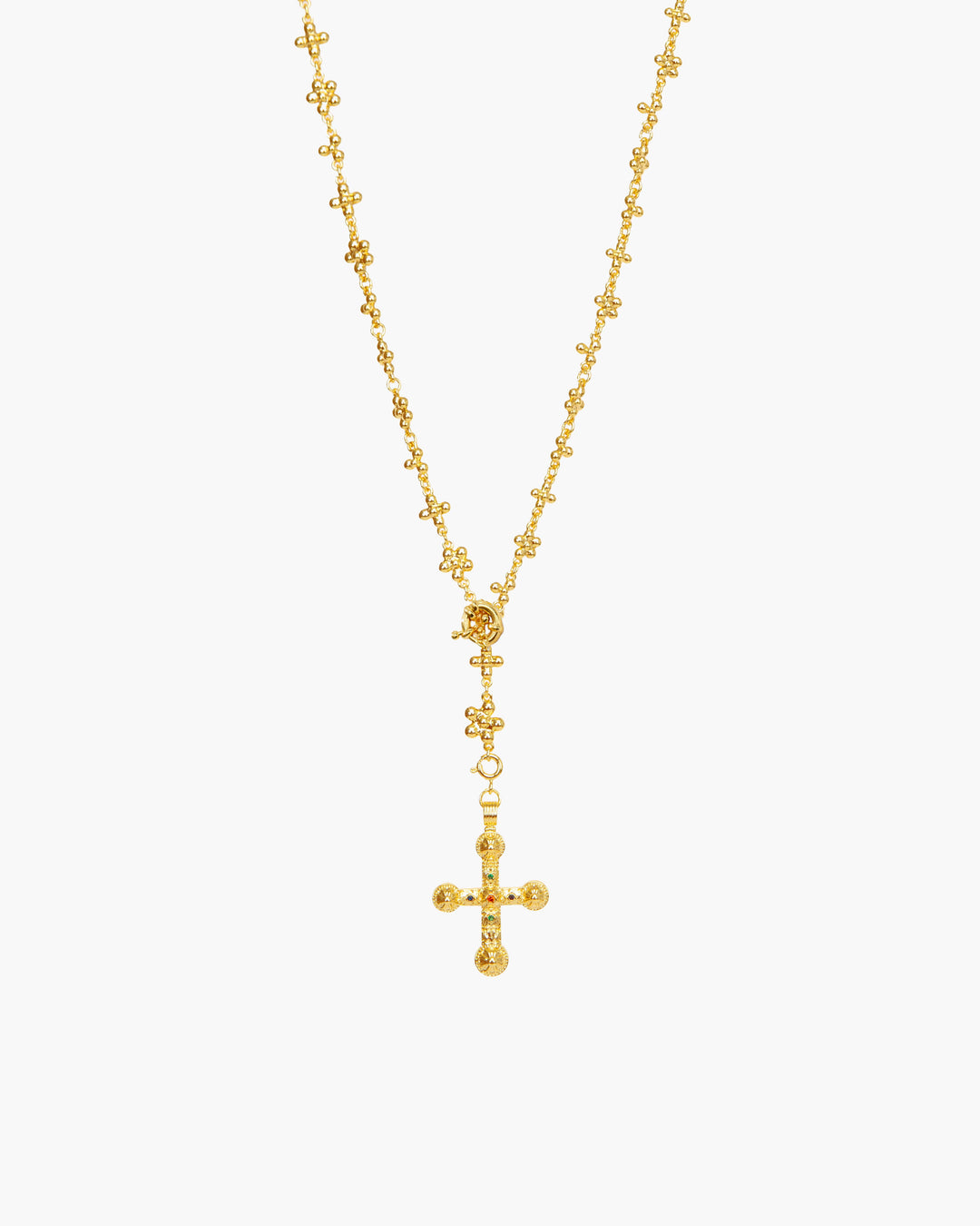 Daisy Molecule Chain in Silver