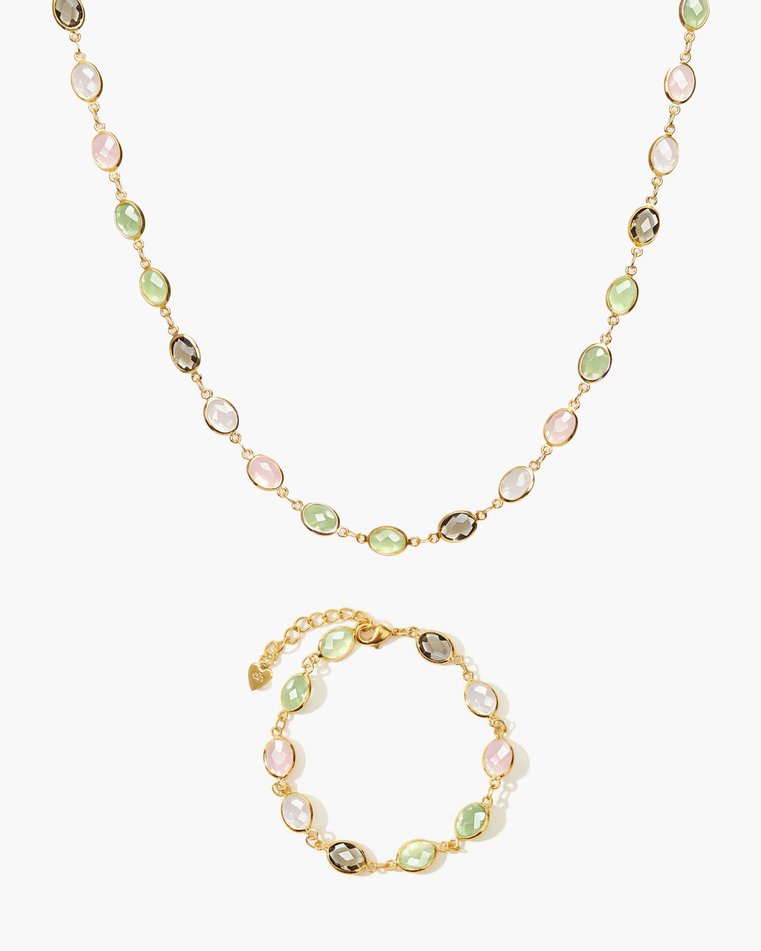 Whimsical Romance Stone Necklace