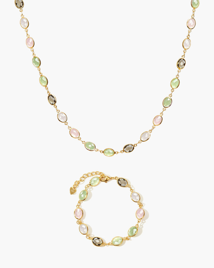 Whimsical Romance Stone Necklace