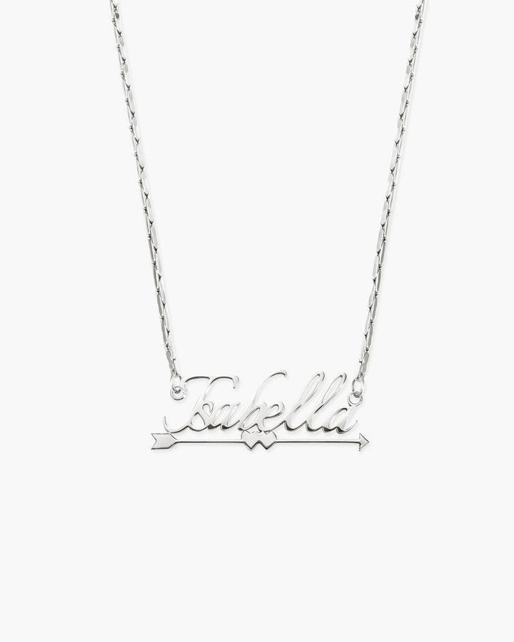 Personalized Name Necklace, Angel Wings