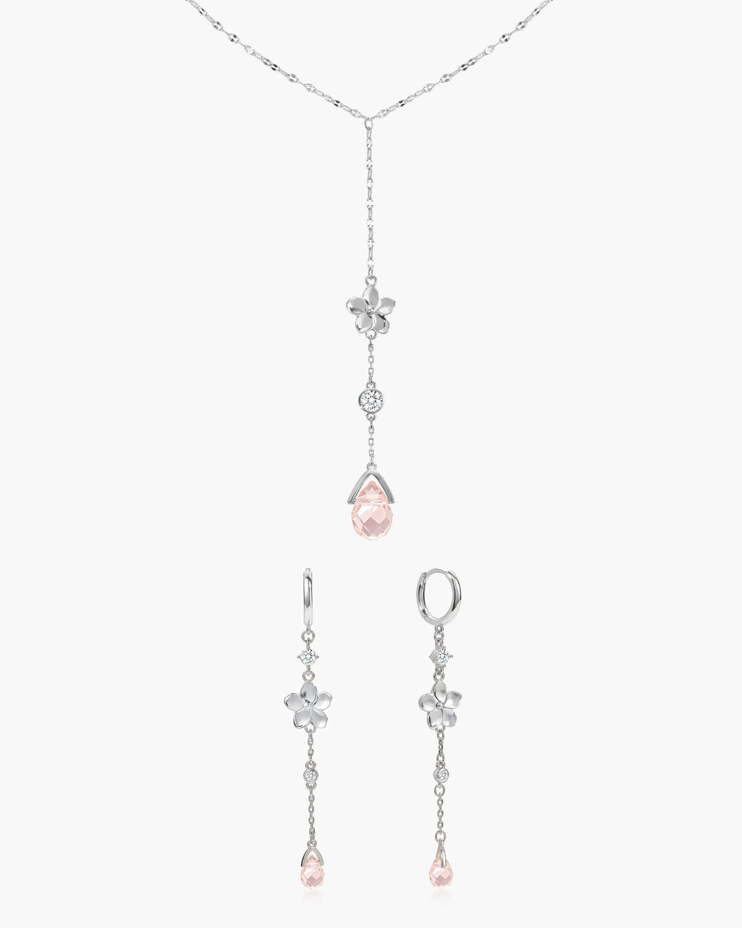 Petal Lariat Necklace