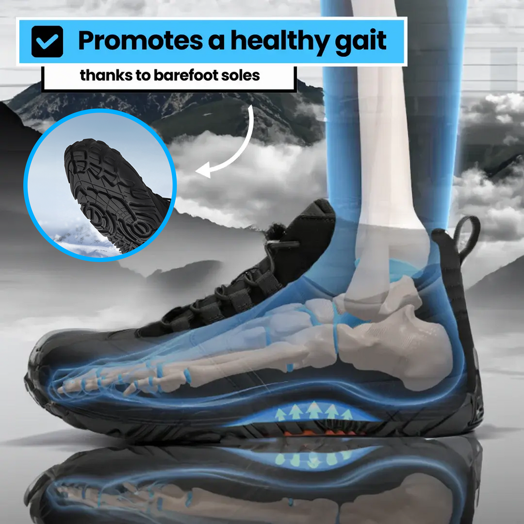 Bronoir™ IceGrip - Winter Barefoot Shoes
