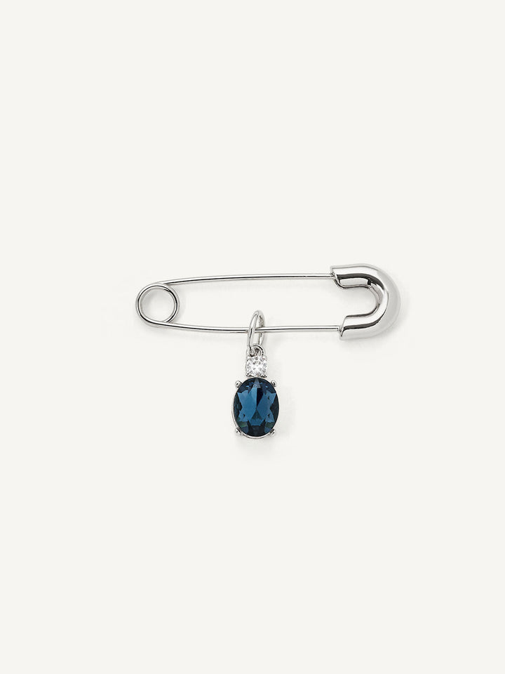 Something Blue Pin - Oval