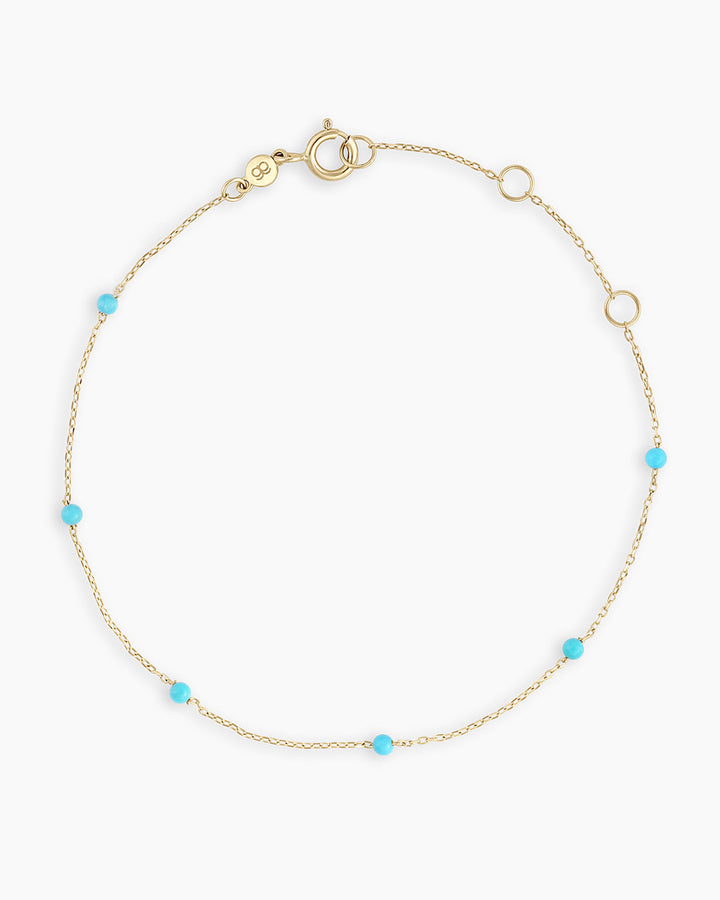 14K Gold Newport Birthstone Bracelet