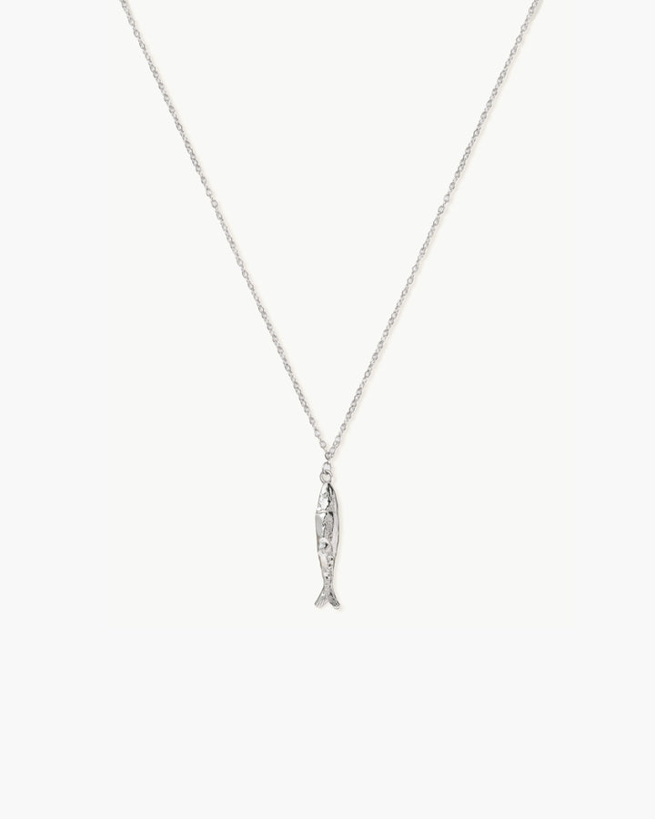 Gold Anchovy Necklace