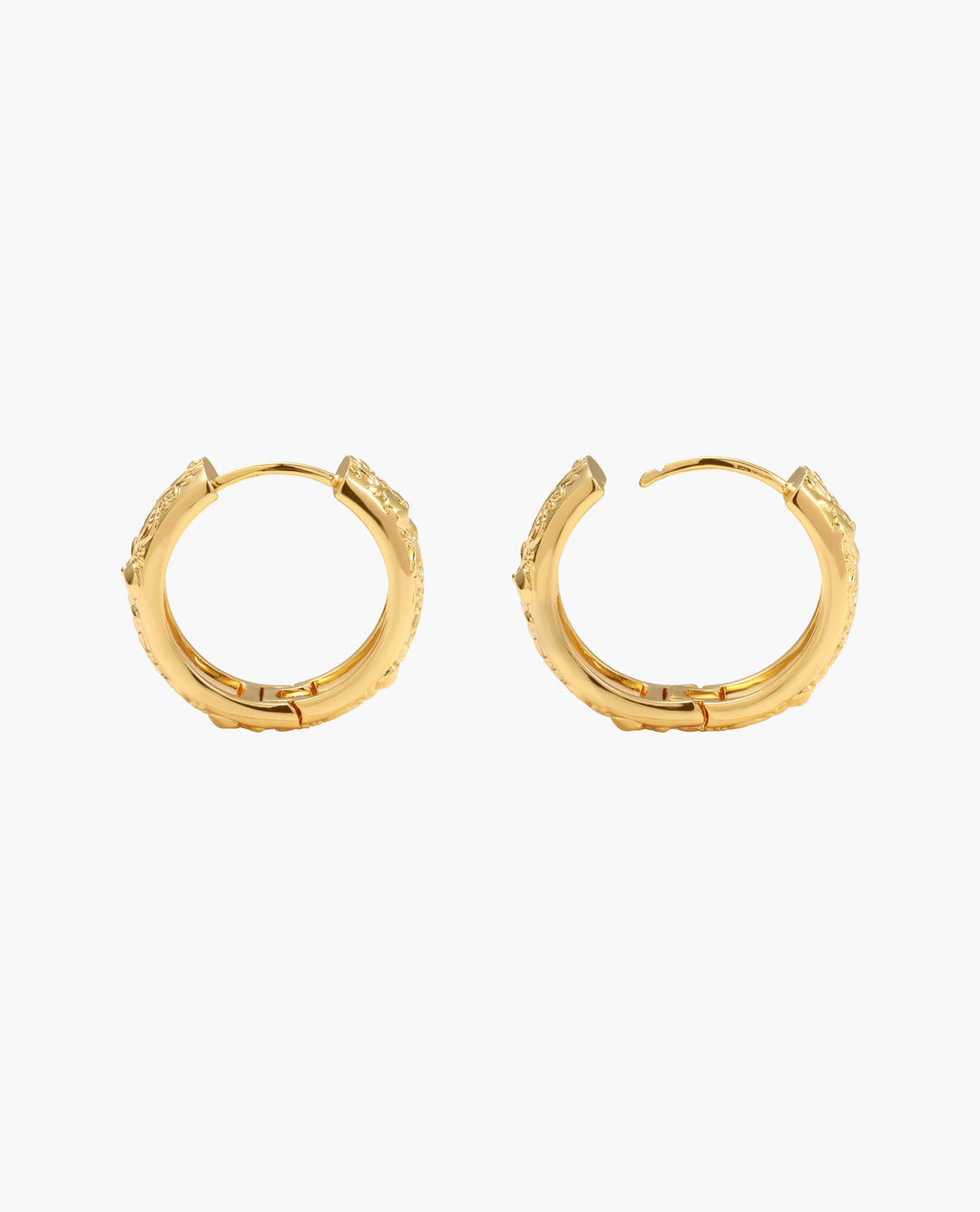 Serenade of Orchid Hoops