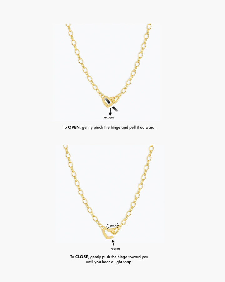 Parker Heart Mini Necklace