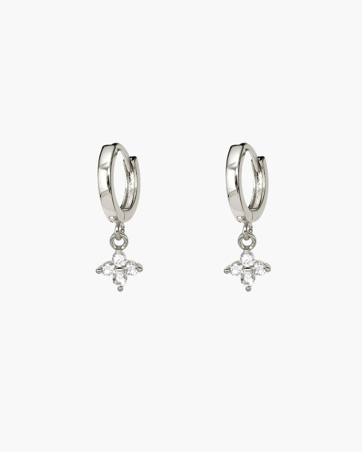 Clover Mini Hoop Earrings