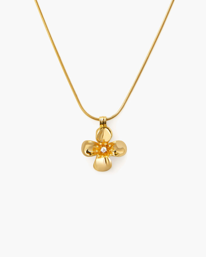Cruz Flor Necklace