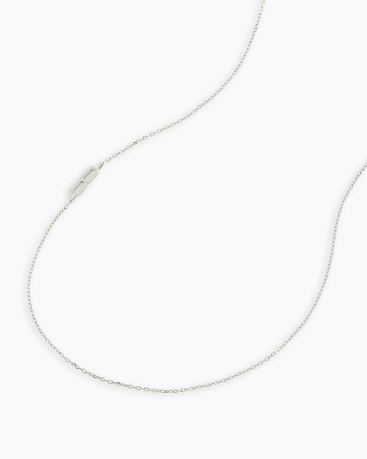 14K Gold Alphabet Necklace