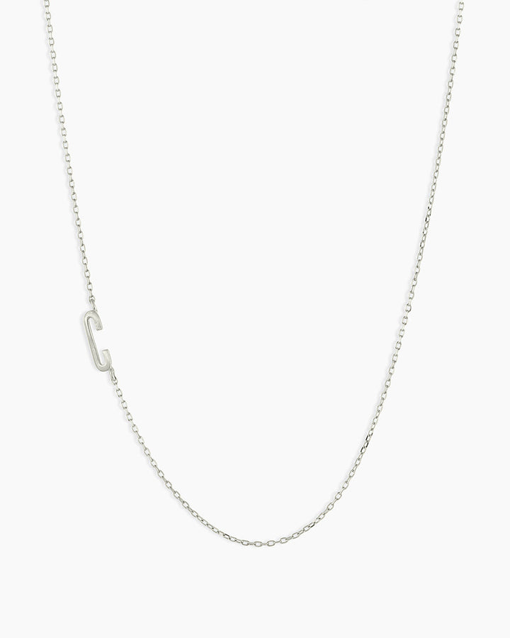 14K Gold Alphabet Necklace