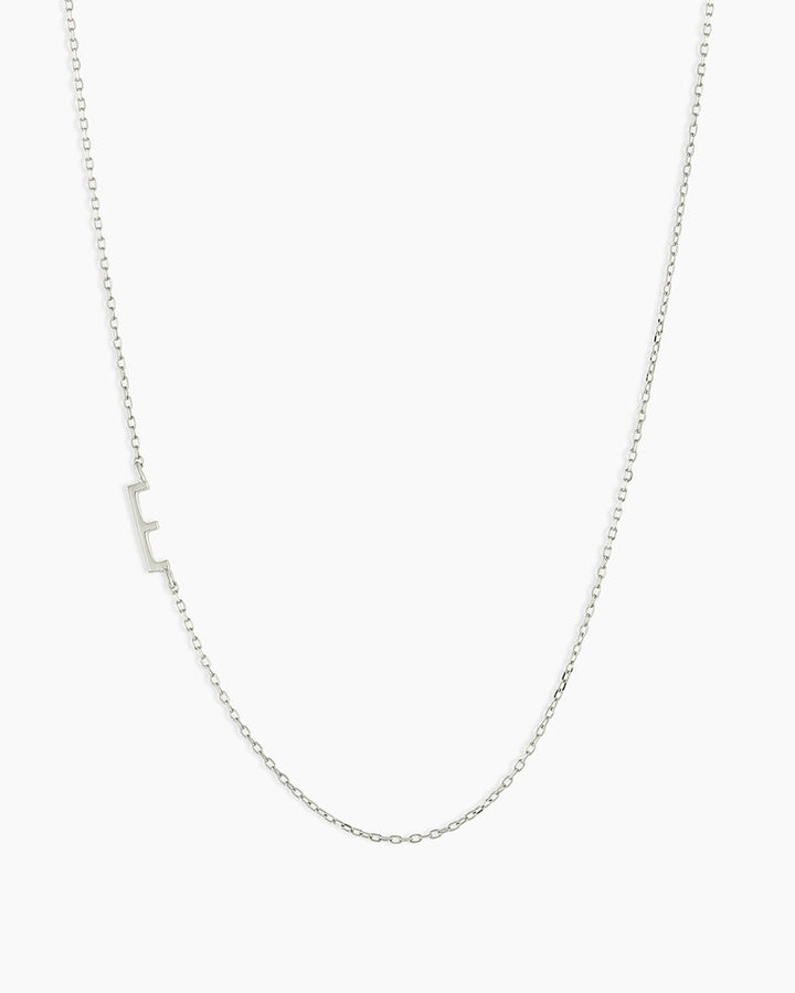 14K Gold Alphabet Necklace