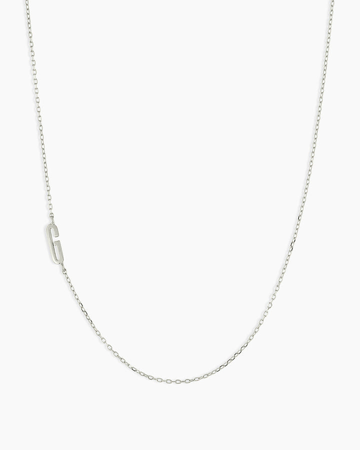14K Gold Alphabet Necklace