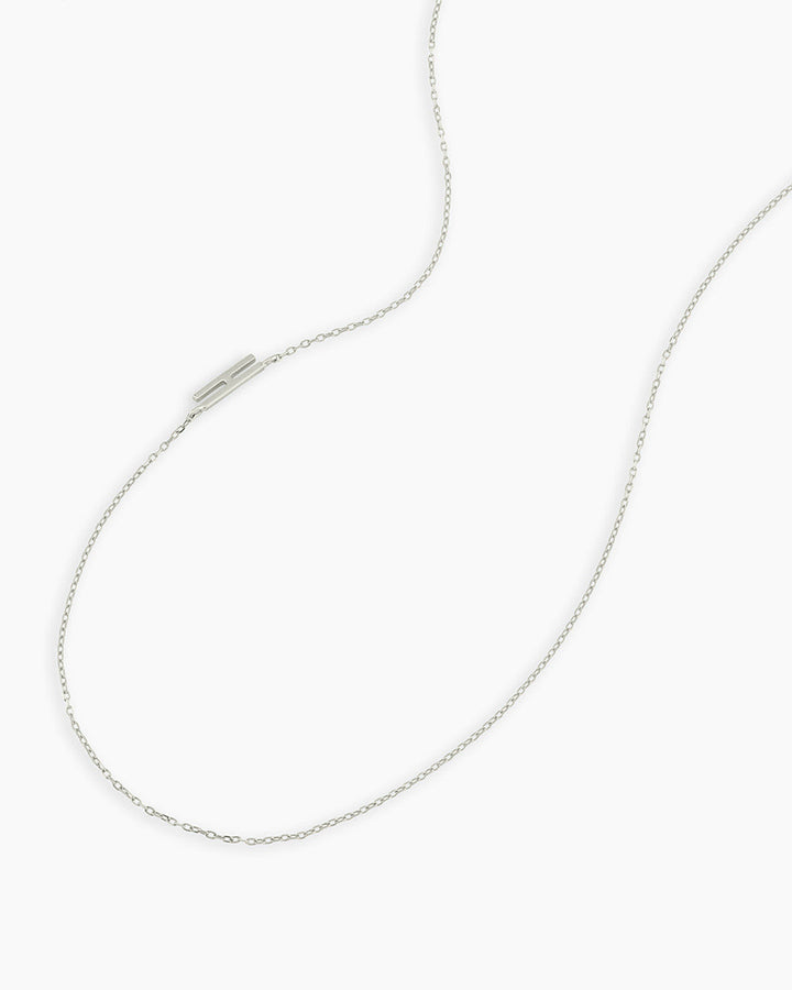 14K Gold Alphabet Necklace