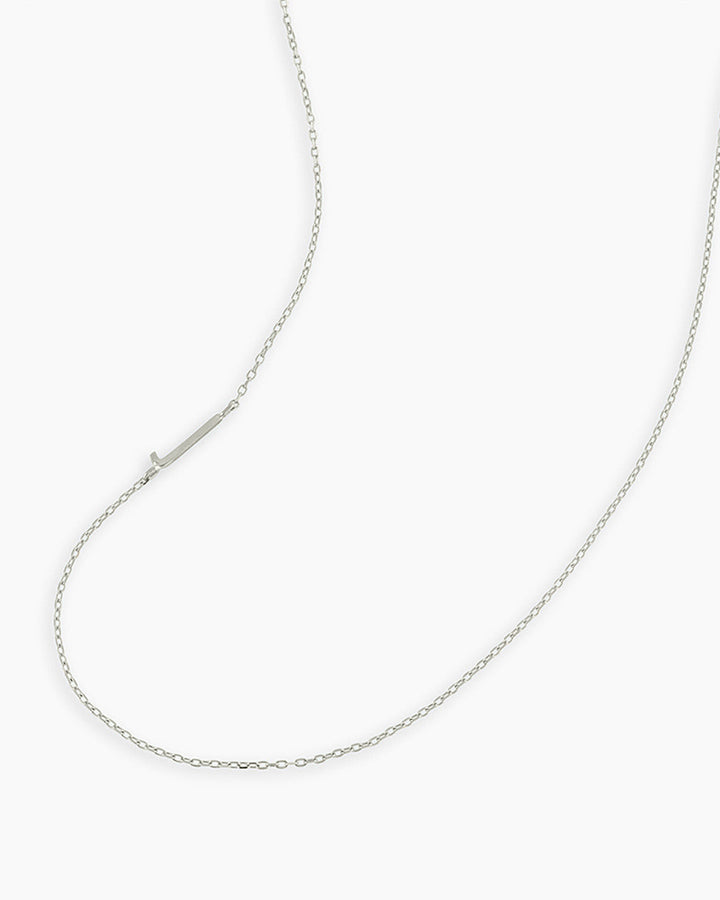 14K Gold Alphabet Necklace