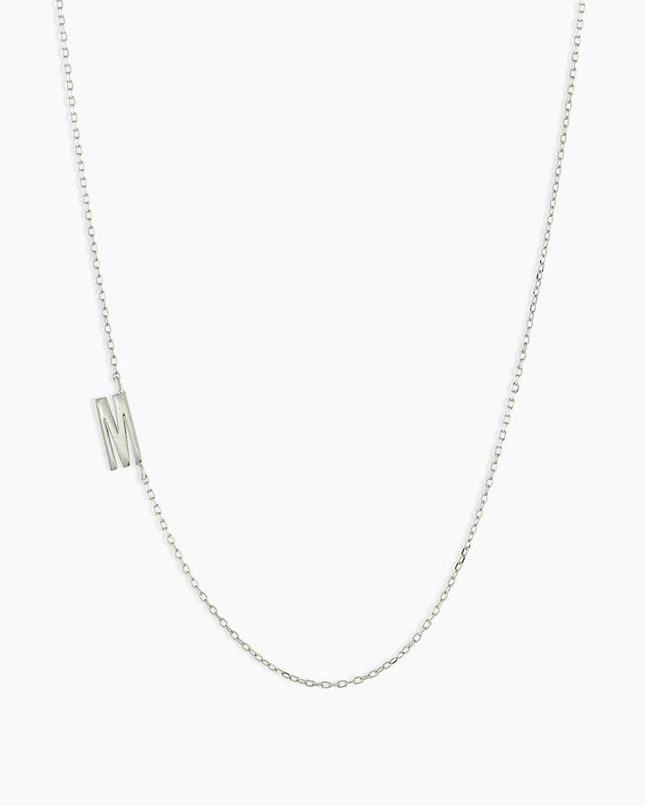 14K Gold Alphabet Necklace