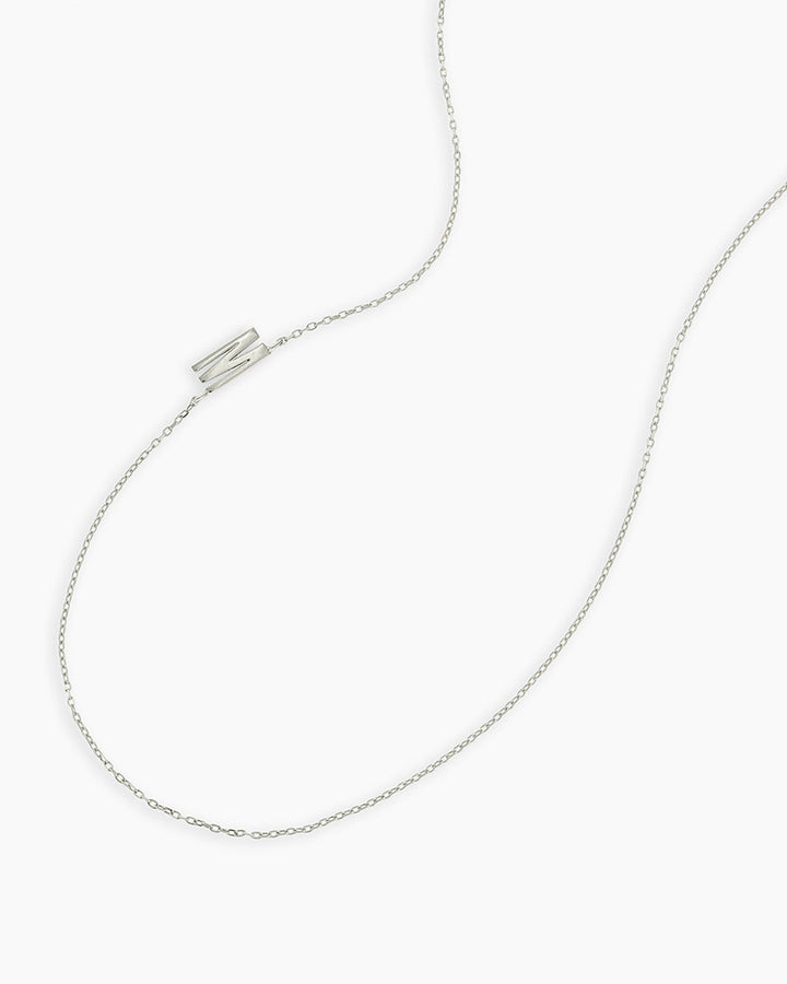 14K Gold Alphabet Necklace
