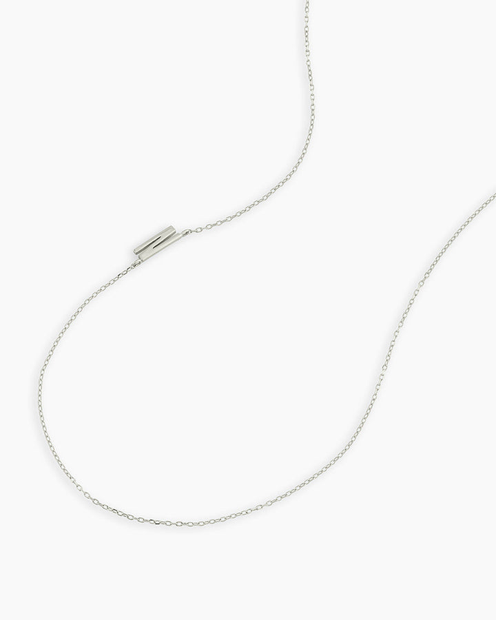 14K Gold Alphabet Necklace