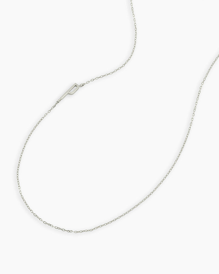 14K Gold Alphabet Necklace