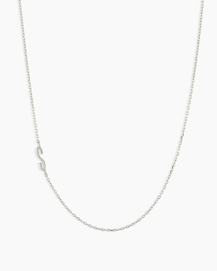 14K Gold Alphabet Necklace