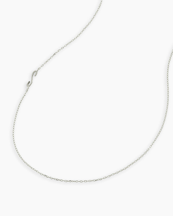 14K Gold Alphabet Necklace