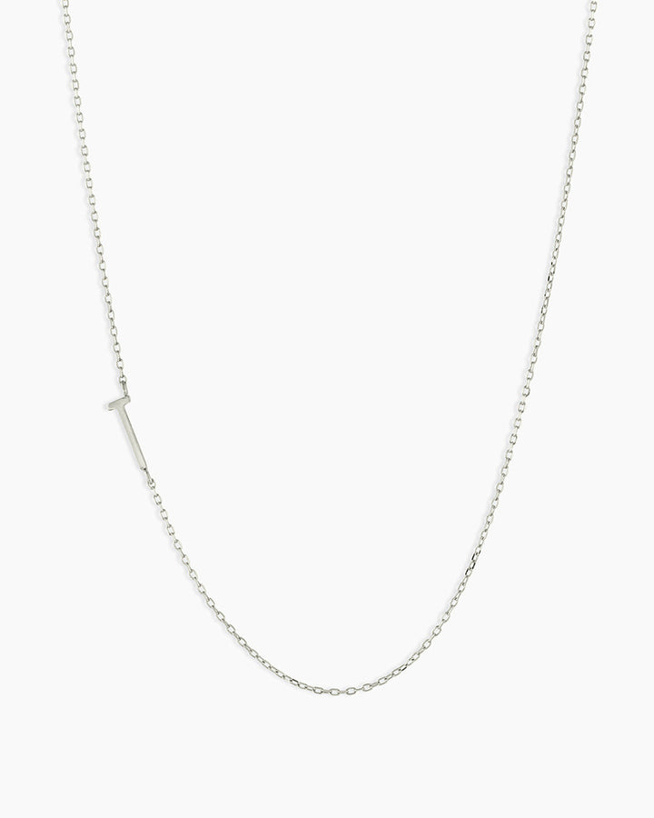 14K Gold Alphabet Necklace
