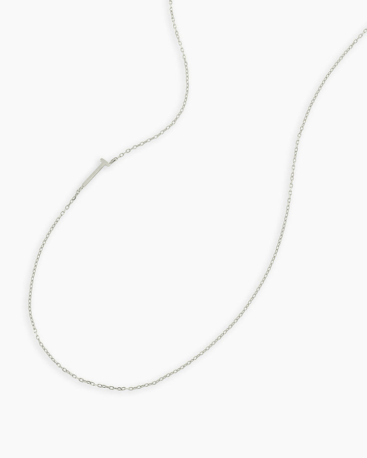 14K Gold Alphabet Necklace