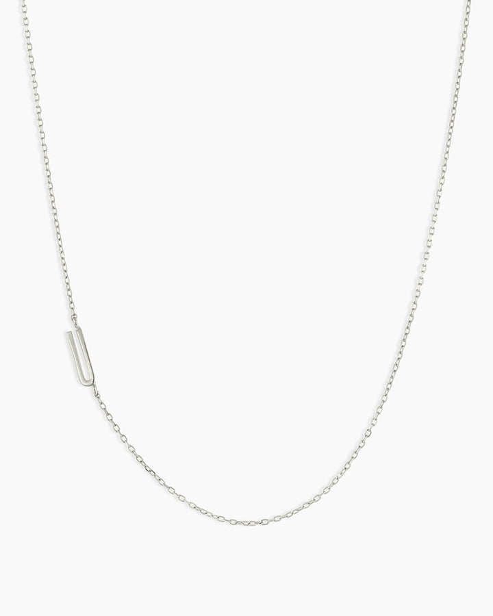 14K Gold Alphabet Necklace