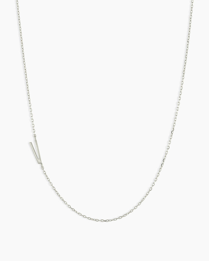 14K Gold Alphabet Necklace