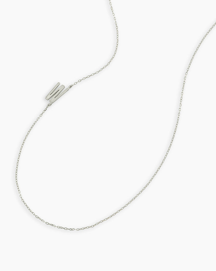 14K Gold Alphabet Necklace