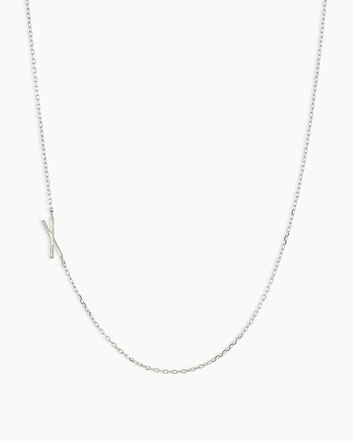 14K Gold Alphabet Necklace