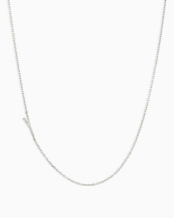 14K Gold Alphabet Necklace